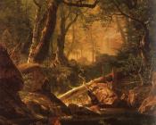 白山， 新罕布什尔州 - 阿尔伯特·比尔施塔特